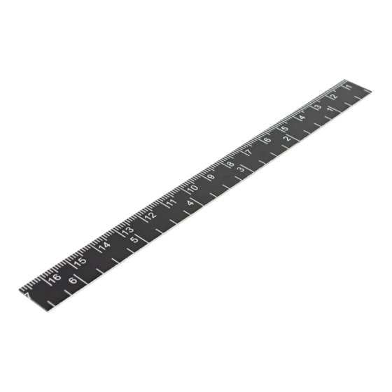 Ruler, Left for Husqvarna TS 400 F Masonry Saws - 543 85 00 47