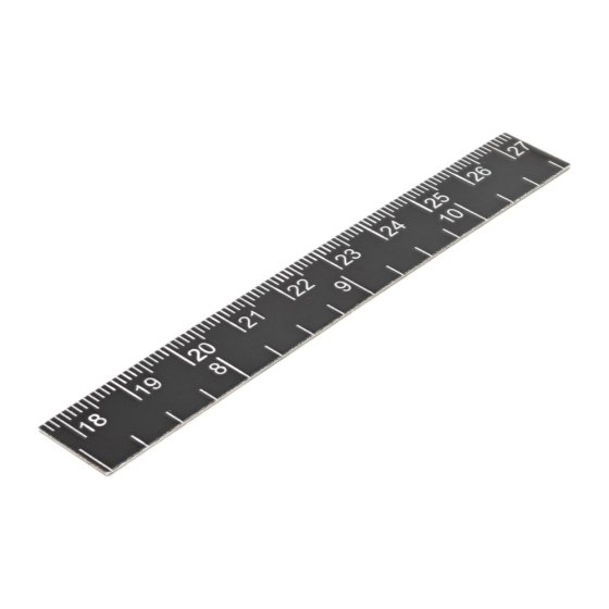 Ruler, Right for Husqvarna TS 400 F Masonry Saws - 543 85 00-50