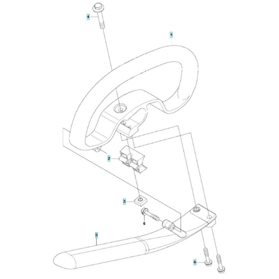Handle Assembly for 543RB