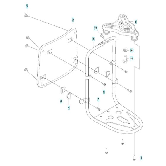 Frame Assembly for 543RB