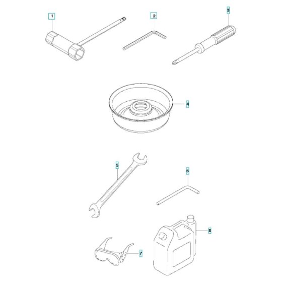 Husqvarna 543RBS Accessories