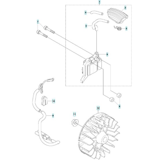 Ignition Assembly for Husqvarna