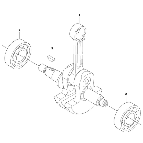 Crankshaft Assembly for 543RS