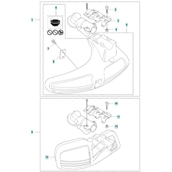 Husqvarna 545F Accessories