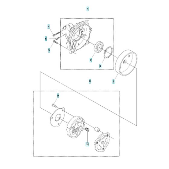 Clutch Assembly for Husqvarna 545F