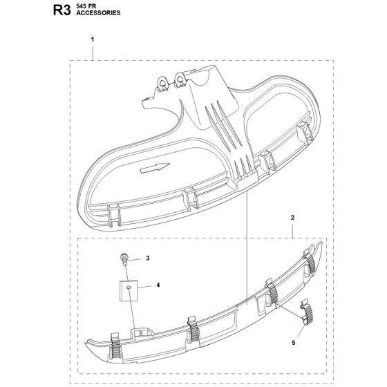 Accessories for Husqvarna 545FR