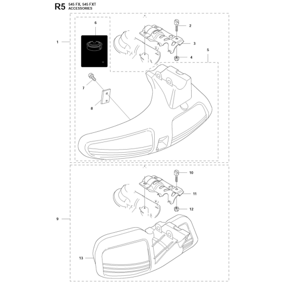 Accessories for Husqvarna 545FXt