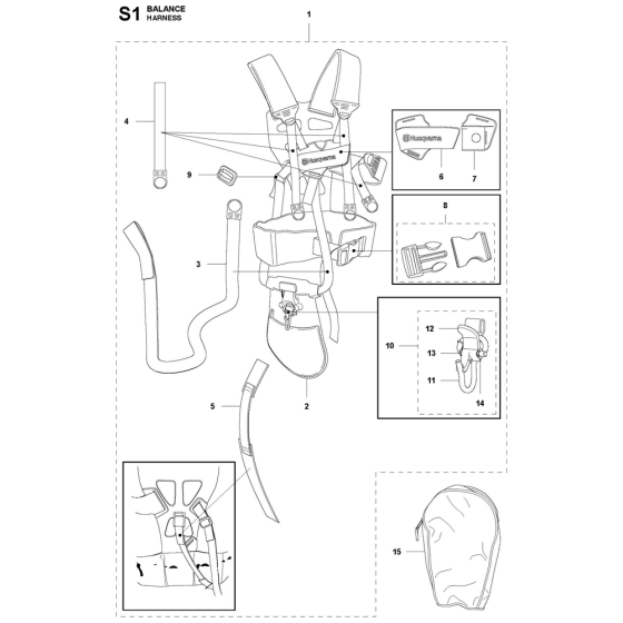 Harness Assembly for 545RXT