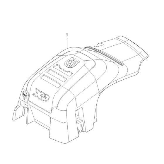 Cylinder Cover for Husqvarna 550XP