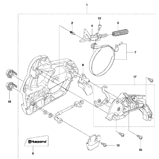 Assembly for Husqvarna 550XP