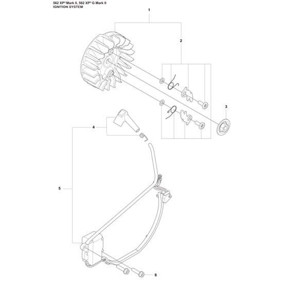 Ignition System for Husqvarna 562XPG