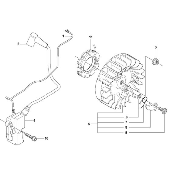 Ignition Assembly for Husqvarna