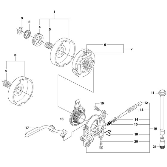 Clutch & Oil Pump Assembly