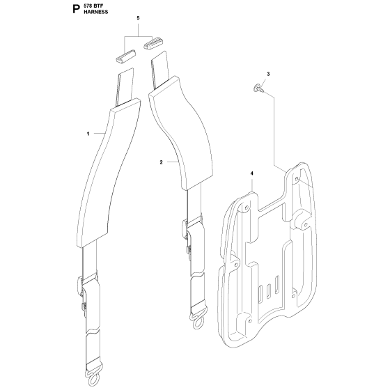 Harness Assembly for Husqvarna