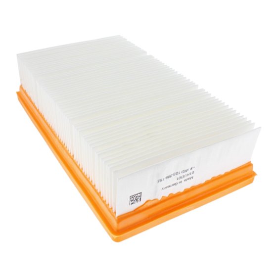 Flat Air Filter for Husqvarna DC 1400 Electric Dust Extractors - 579 49 95-01