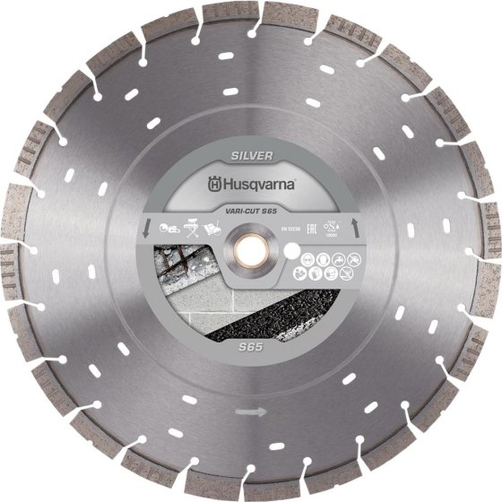 14"/350mm Husqvarna Vari-Cut S65 Diamond Blade - 534 97 25-10