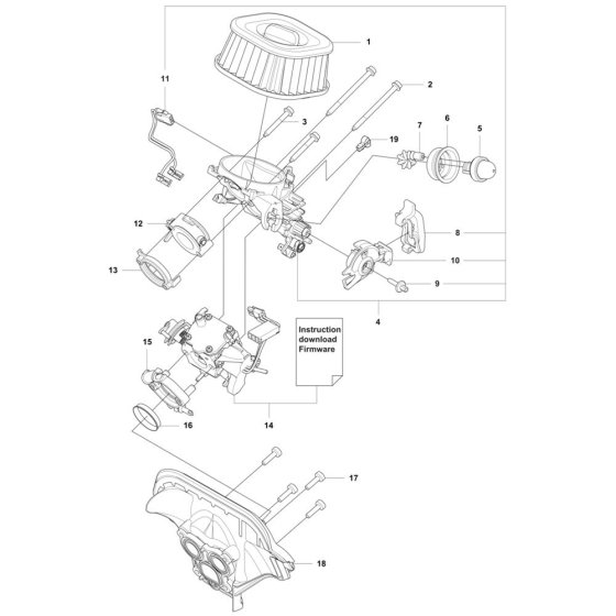 Air Filter for Husqvarna 592 XP-XPG