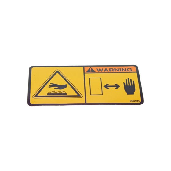 Decal for Husqvarna LF50L, LF80L, LF130LT Compactors - OEM No. 595 18 61-01