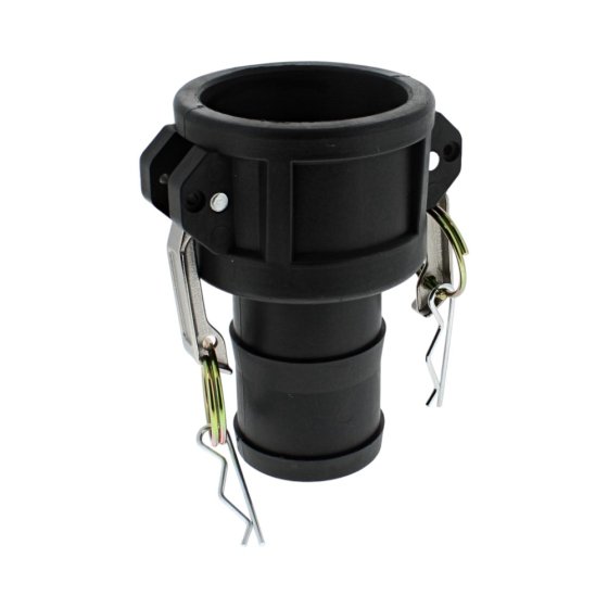 2" Type C Camlock Coupling x Hose Tail - Polypropylene