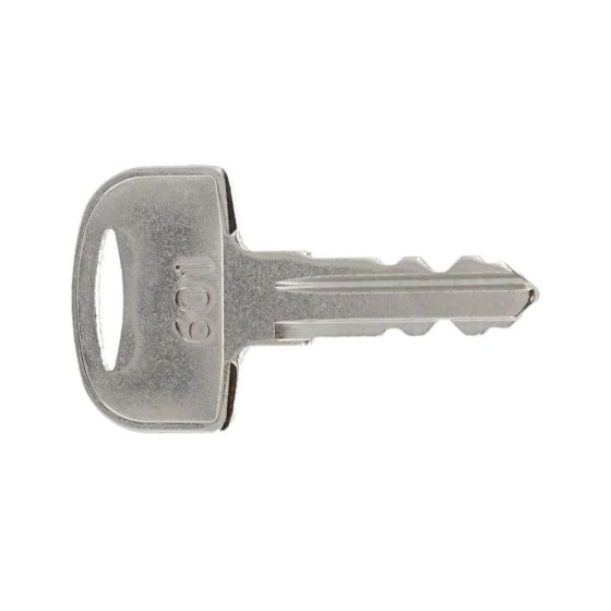 601 Ignition Key for Sany SY16C, SY26U, SY35U Mini Excavator - Replaces 60266568