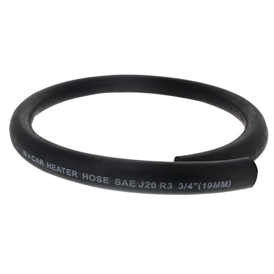 Heater Hose 19mm (3/4") x 1m Coolant Resistant -40°C to 100°C