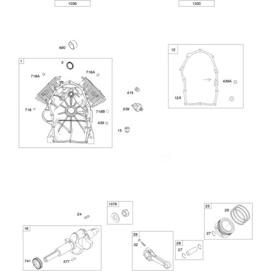 Cylinder & Piston Assembly