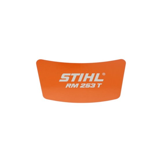 Model Plate for Stihl RM 253T Lawn Mower - OEM No. 6371 967 1510