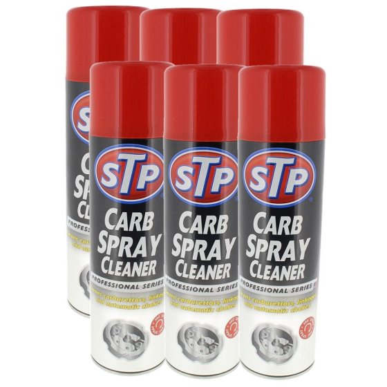 STP Carburettor Cleaner Size: 500ml - Pack of 6