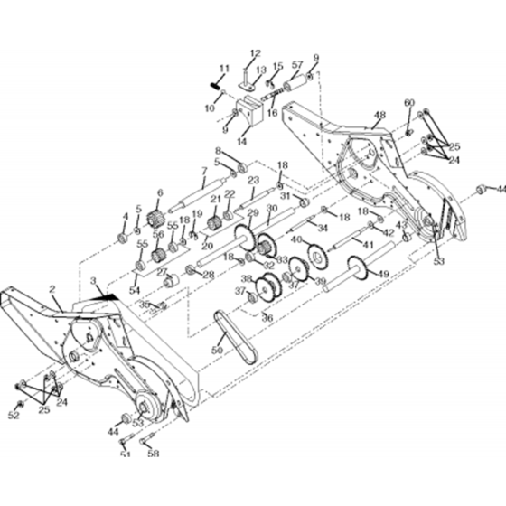 Transmission Assembly for Husqvarna