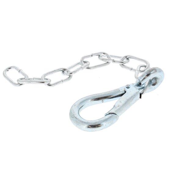 Spring Hook & Chain 75x200mm for Roller Shutters Zinc Plated