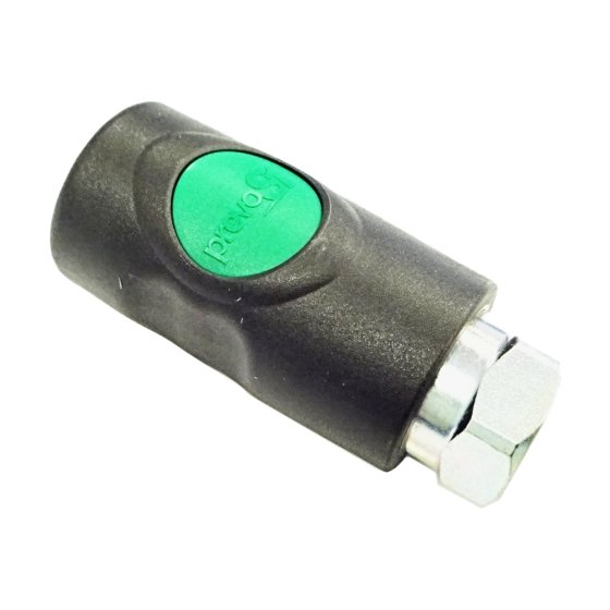 Euro (XF) Quick Release Parallel Female Threaded Coupling - 3/8" BSP