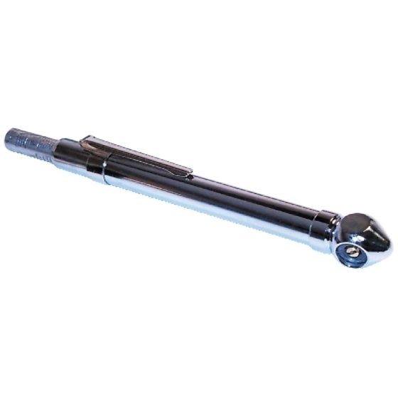 Tyre Pressure Gauge Angled Head for PCL - Dual Calibrated 6-50lbf/in2 & 0.5-3.4 bar