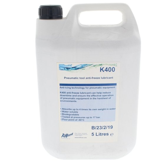 Kilfrost Pneumatic Anti-Freeze Air Line & Tool Lubricating Oil - 5 Litre