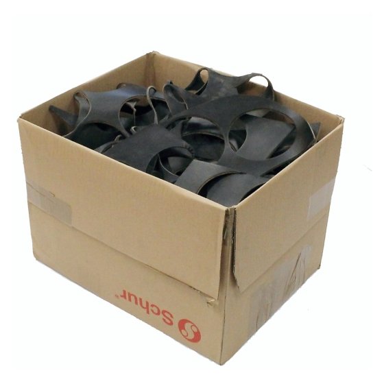 Leather Off-Cuts Assorted 7kg Box for Various Applications