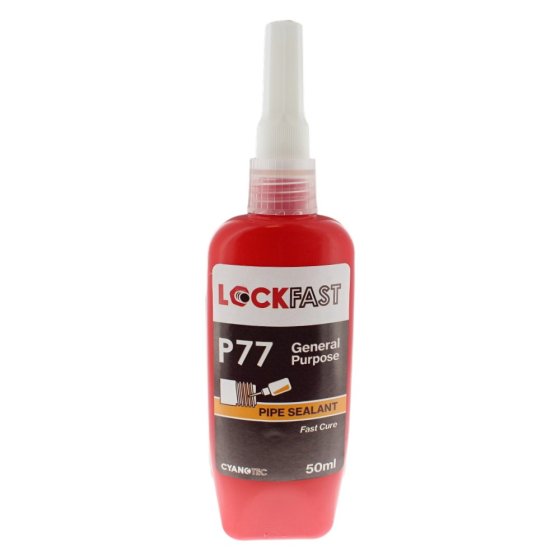 Yellow, Thixotropic, General Purpose Threaded Metal Pipe Sealant - 50ml - Replaces Loctite 577