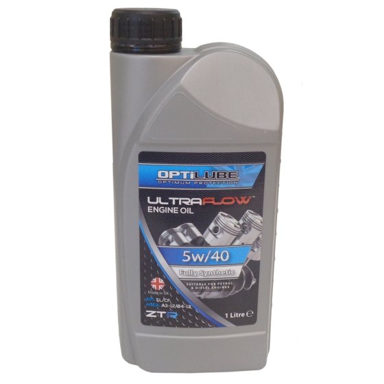 Optilube 5W40 Fully Synthetic Oil 1 Litre