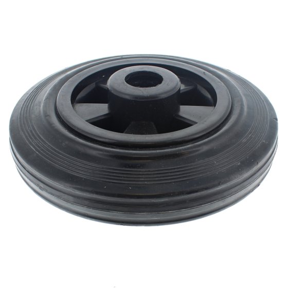 6" Rubber Castor Wheel Only w/ Roller Bearing Centres