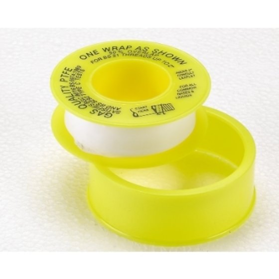 PTFE Tape 12mmx12m for Gas Pipe Sealing