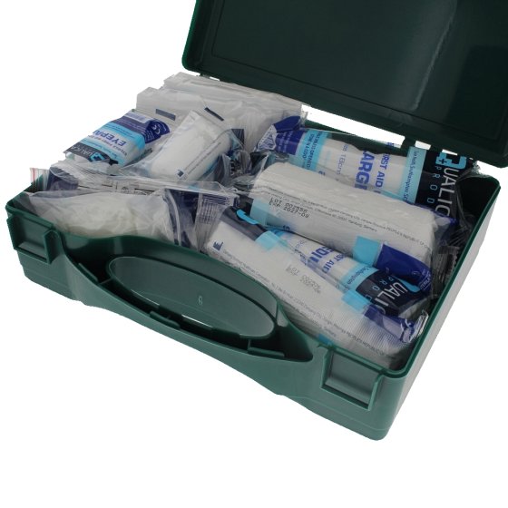 HSE First Aid Kit - Wipes, Dressings, Bandages, Plasters etc.