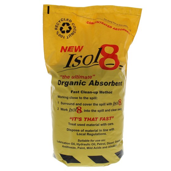 ISOL8 Org Absorbant Spill Granules Size: 1.3kg