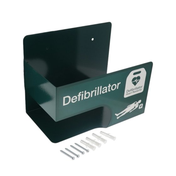 Defibrillator Wall Bracket Easy Accessible and Visible for All AED Units - H23cm x W14cm x D18cm