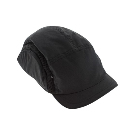 Airpro Baseball Bump Cap c/w Shell Pad & Reduced 50mm Peak EN 812 Black