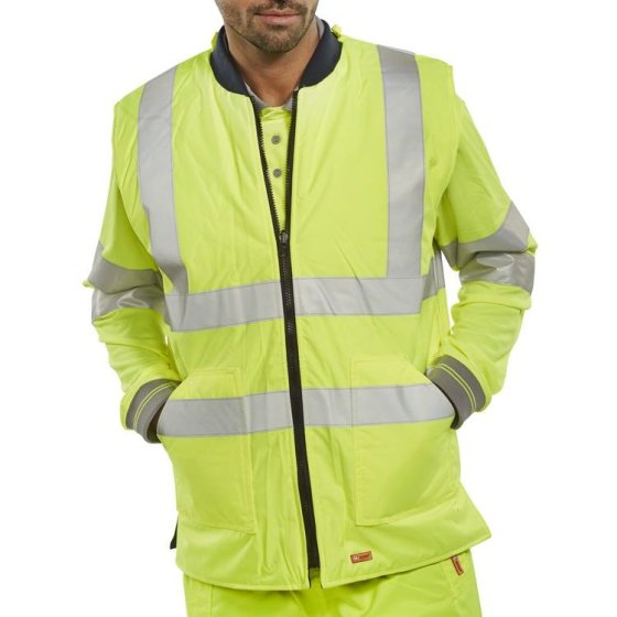4 In 1 Hi-Vis Bodywarmer