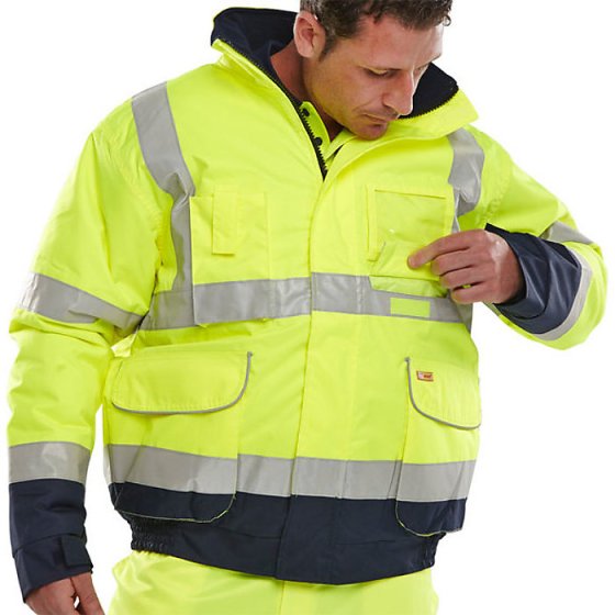 Two Tone Bomber Jacket
