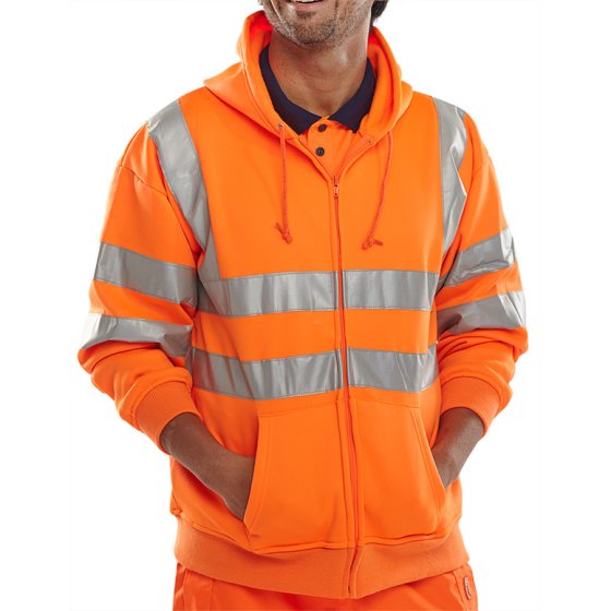 Hi-Vis Hooded Sweatshirt