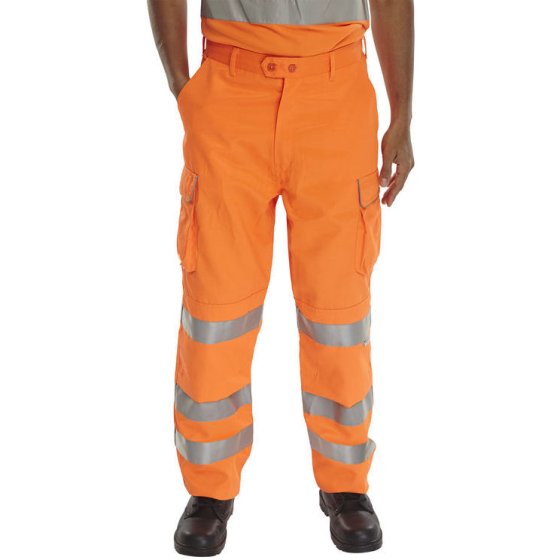 Rail Spec Hi-Vis Trousers