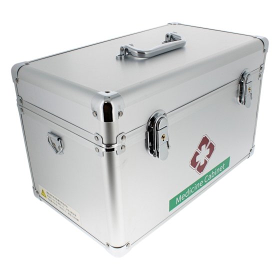 Medical Large Aluminium First & Kit 35 x 23 x 20cm