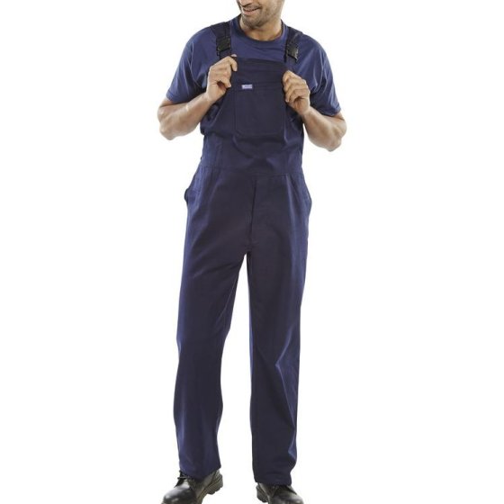 Navy Blue Bib & Brace