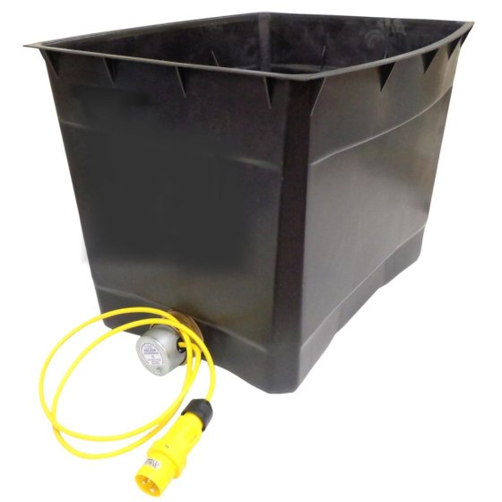 110v Plastic Concrete Curing Tank - 750mm x 600mm x 450mm 