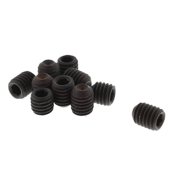 Socket Set (Grub) Screws, Size: M8 x 8 - Pack of 10